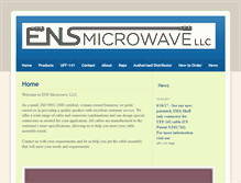 Tablet Screenshot of ensmicro.com